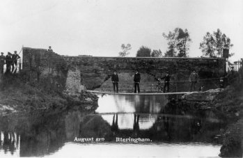 After the flood of 26th August 1912.