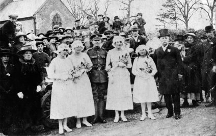 May Wilch and Billy Barratt's wedding