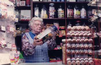 Dorothy Fairhead at work on 22nd September 1994