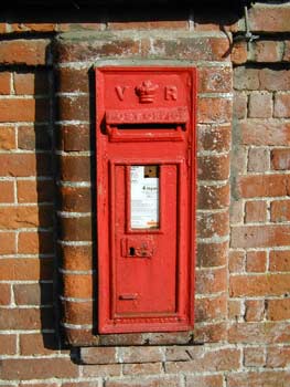 Victorian postbox