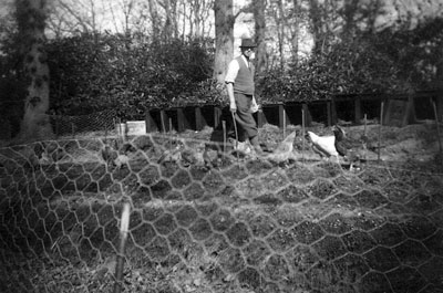 Sidney Jickells, gamekeeper 1940. 