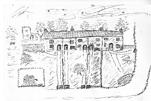 Church Row drawing