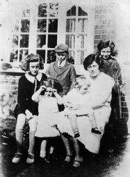 May Barrett and family