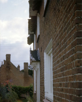 Rear of the terrace, looking from the forge in 1969